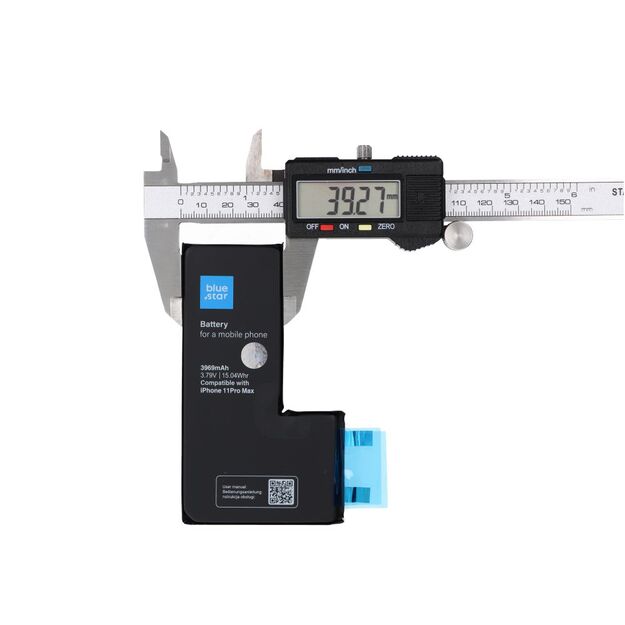Battery without BMS for iPhone 11 PRO MAX 3969 mAh Blue Star HQ 3