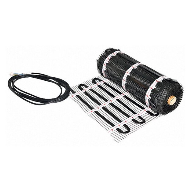 Grindinio &scaron;ildymo tinklelis Warmset BLACK, 150W + programuojamas termostatas Feelspot WTH51.36 NEW 1