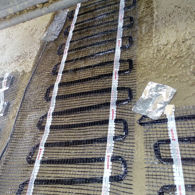 Sieninio &scaron;ildymo tinklelis Warmwall BLACK 3