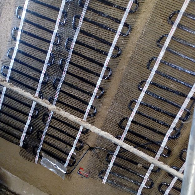 Sieninio &scaron;ildymo tinklelis Warmwall BLACK 2