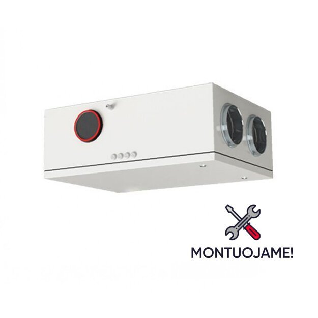 Rekuperatorius Domekt R 250 F