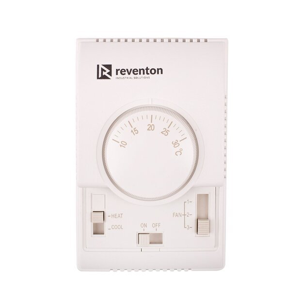 3 pakopų greičio reguliatorius Reventon HC-3S (su termostatu)