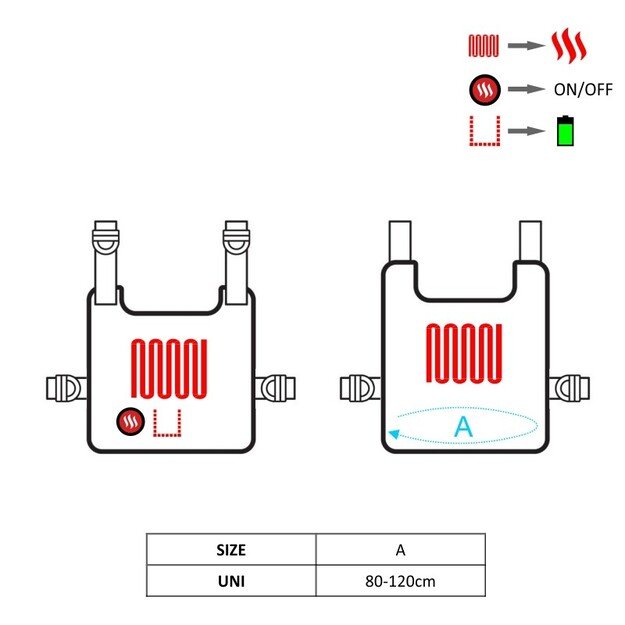 &Scaron;ildanti universali liemenė Glovii GV1U 5