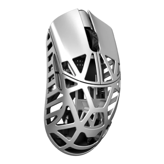 WLMouse Beast X Max Wireless 8K Metallic Silver (Sidabrinė) Belaidė Žaidimų Pelė 