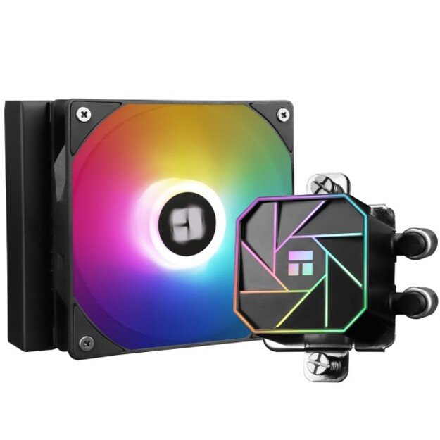 Thermalright Aqua Elite 120 ARGB V3 Black (120mm) (Juodas) Procesoriaus AIO Aušintuvas