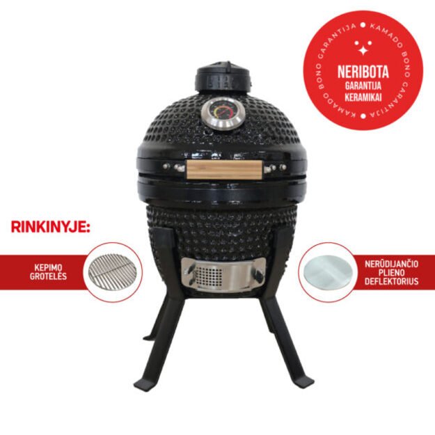 Keramikinė kepsninė Kamado Bono Picnic 13