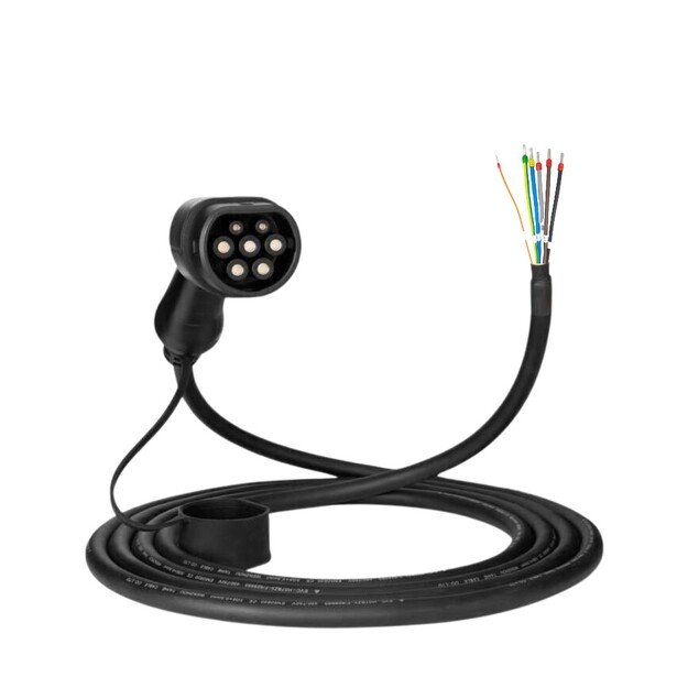 Pakaitinis elektromobilų įkrovimo stotelės kabelis Reach REVC2 32A 22kW 10.0m