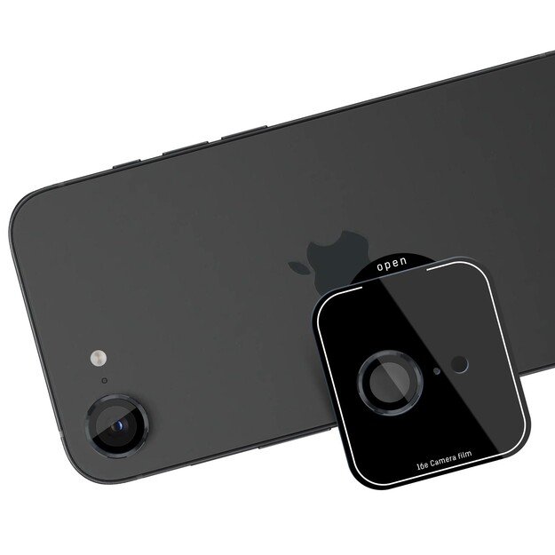 Apsauginis stikliukas kamerai 3mk Lens Pro Apple iPhone 16e juodas 4