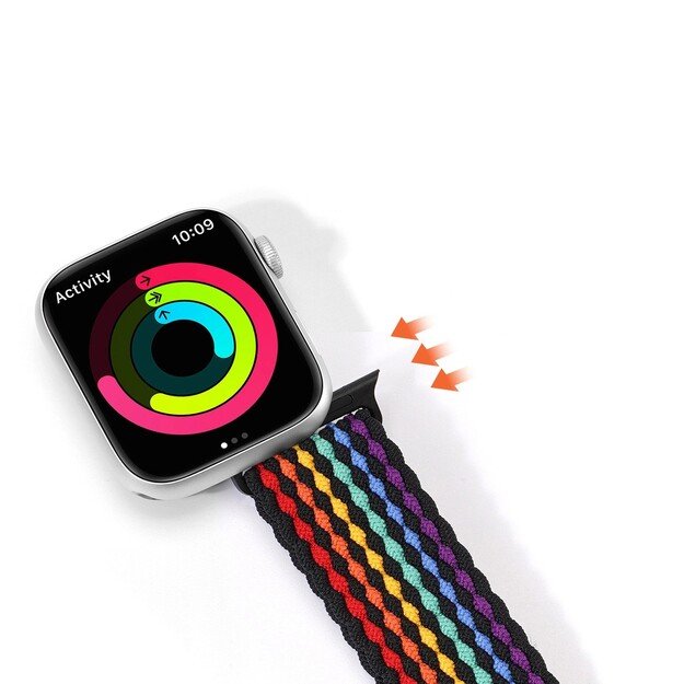 Apyrankė Dux Ducis Mixture II Series Apple Watch 38/40/41mm Dark Stripes 3