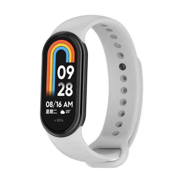 Apyrankė Xiaomi Mi Band 8/Mi Band 9/Mi Band 10 pilka 1