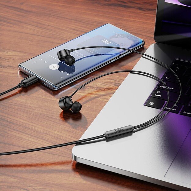 Ausinės Borofone BM94 USB-C juodos 3