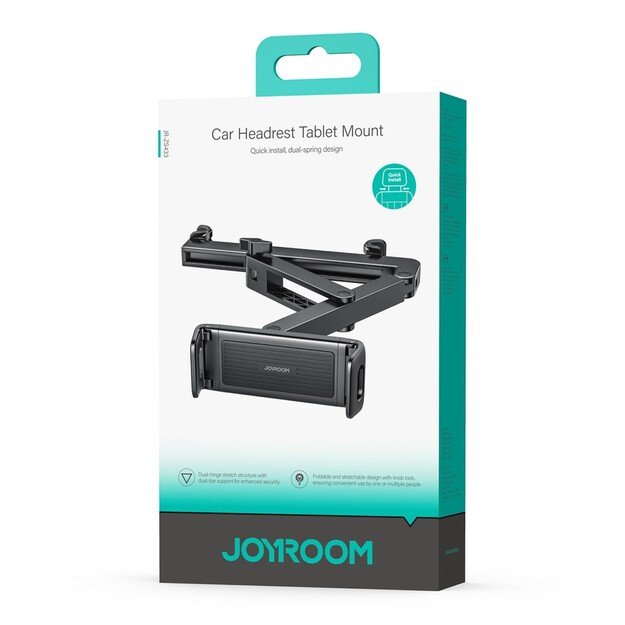 Automobilinis laikiklis ant sėdynės atlo&scaron;o Joyroom JR-ZS433 Car Headrest Mount juodas 7