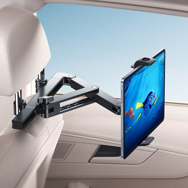 Automobilinis laikiklis ant sėdynės atlo&scaron;o Joyroom JR-ZS433 Car Headrest Mount juodas 5