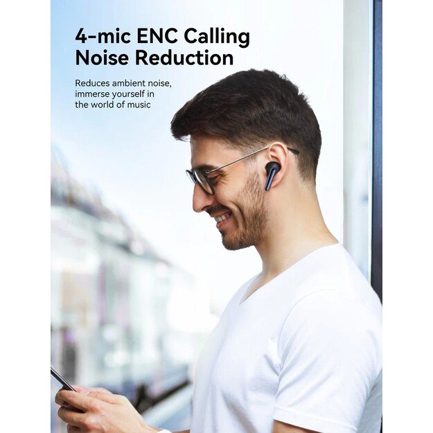 Belaidės ausinės Joyroom TWS JR-FN2 juodos 1