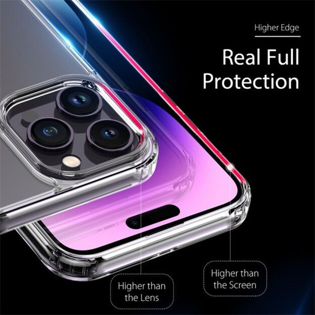 Dėklas Dux Ducis Clin Apple iPhone 15 Pro skaidrus 3