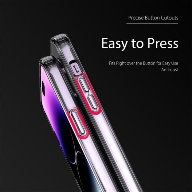 Dėklas Dux Ducis Clin Apple iPhone 15 Pro skaidrus 2