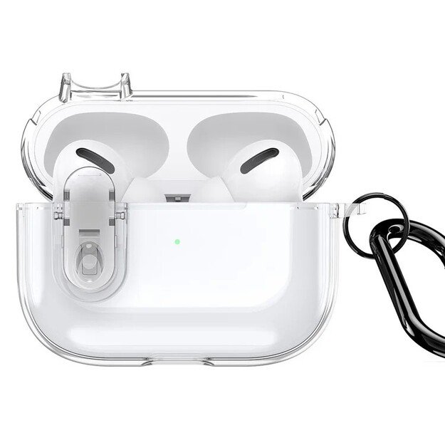 Dėklas Dux Ducis PECL Apple AirPods Pro skaidrus