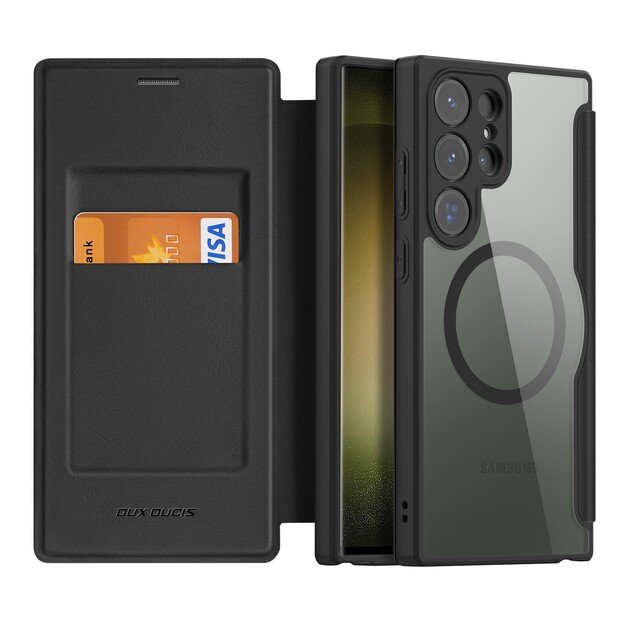 Dėklas Dux Ducis Skin X Pro Samsung S928 S24 Ultra juodas 1