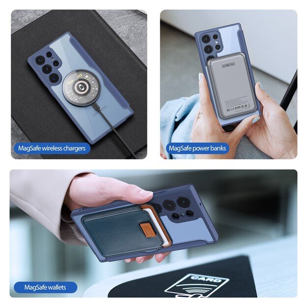 Dėklas Dux Ducis Skin X Pro Samsung S928 S24 Ultra juodas 3