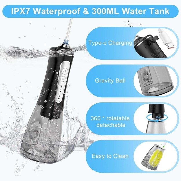 Irigatorius Reach HF-P11 juodas 5