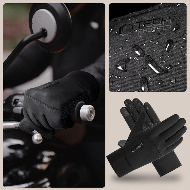I&scaron;maniosios pir&scaron;tinės Tech-Protect WG01 M juodos 3