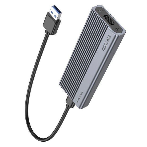 Kietojo disko korpusas Hoco HB47 M.2 SSD Enclosure USB3.1/6Gbps 1