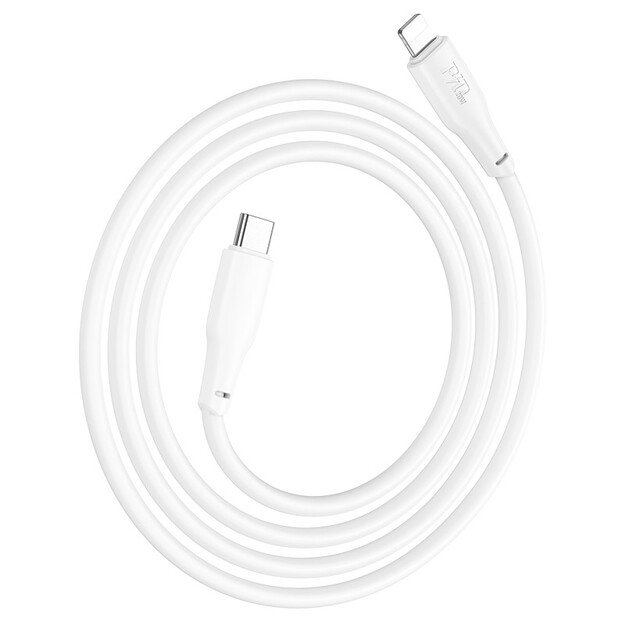 USB kabelis Hoco X93 60W USB-C to USB-C 1.0m baltas 3