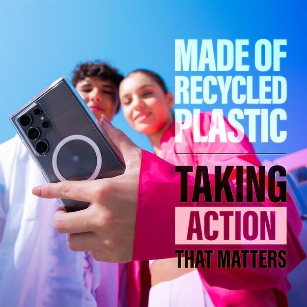 CARE by PanzerGlass Flagship Case Urban Combat w. Clear Frame Samsung Galaxy S25 Plus Transparent 5