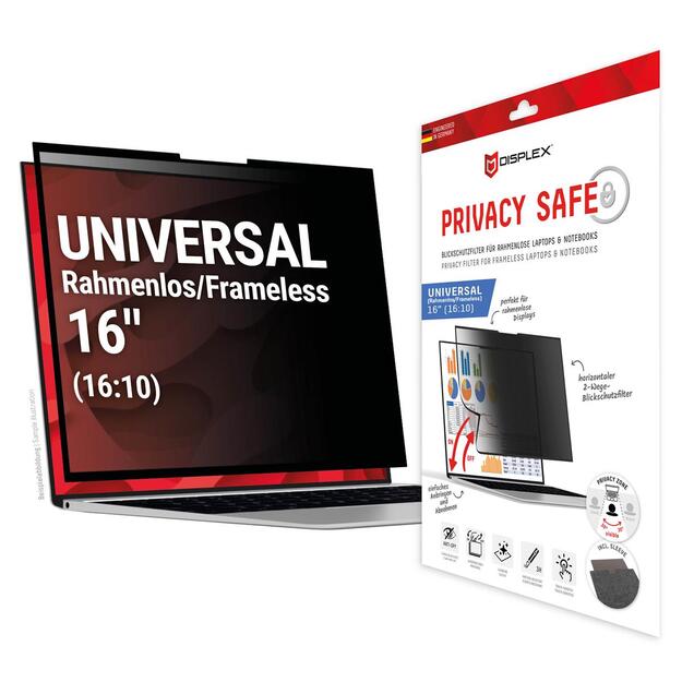 DISPLEX Privacy Safe Uni (Frameless) 16 , 16:10 9