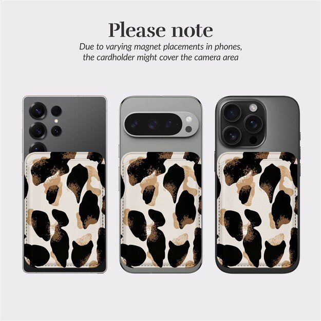 MIO Leopard Magsafe Case Compatible Card Holder