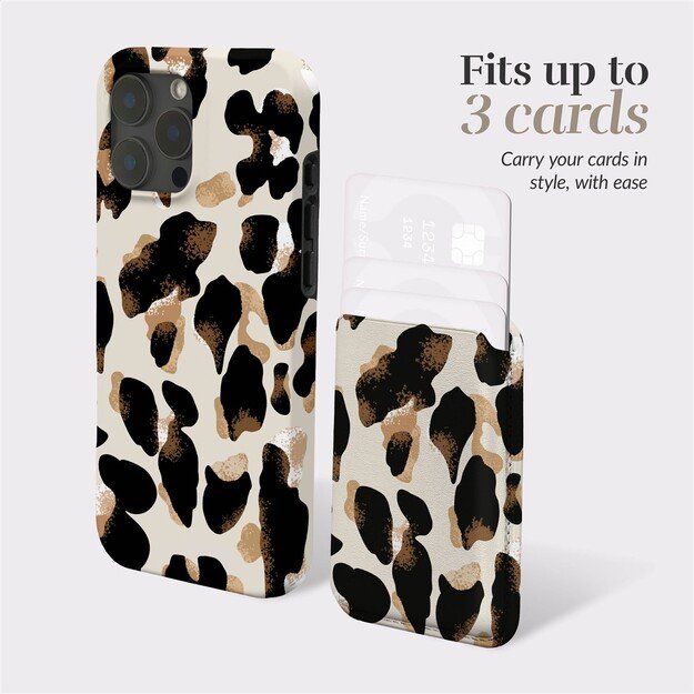 MIO Leopard Magsafe Case Compatible Card Holder 2