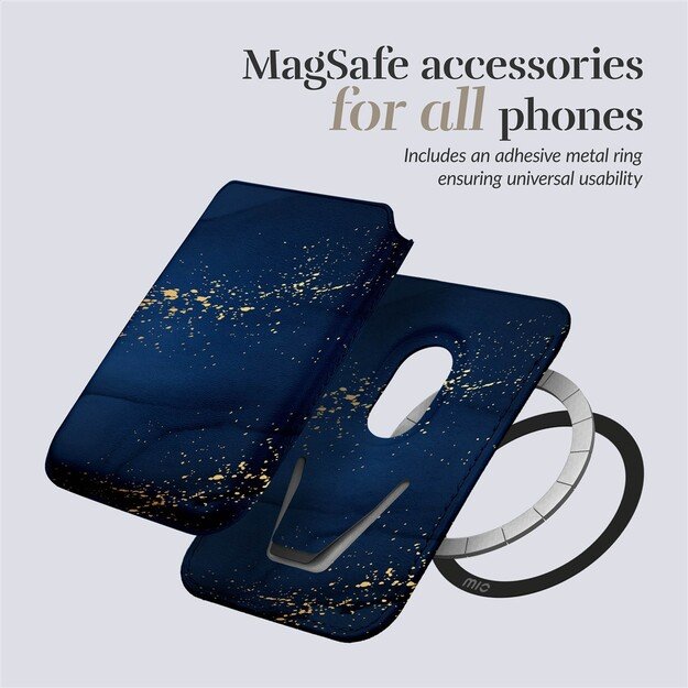 MIO Midnight Sparkle Magsafe Case Compatible Card Holder