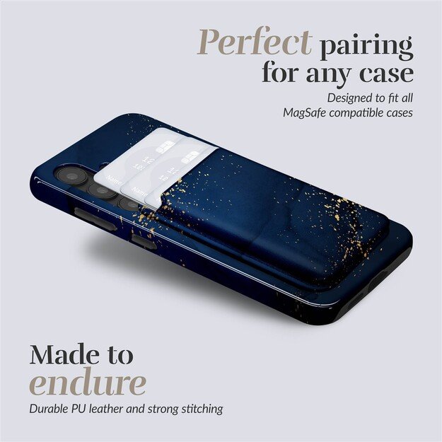 MIO Midnight Sparkle Magsafe Case Compatible Card Holder 4