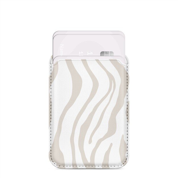 MIO Sandy Zebra Magsafe Case Compatible Card Holder 4