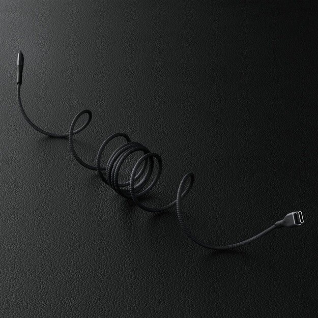 STATIK MagStack Pro, Magnetic Cable, USB-C to USB-C, 2m, Black