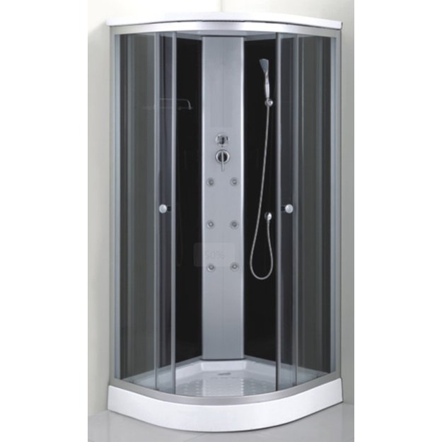 Masažinė du&scaron;o kabina TANI 45470 90x90 white/fabric