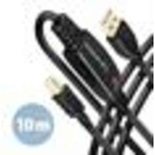 CABLE USB2.0 A-M/B-M ACTIVE/10M ADR-210B AXAGON 1