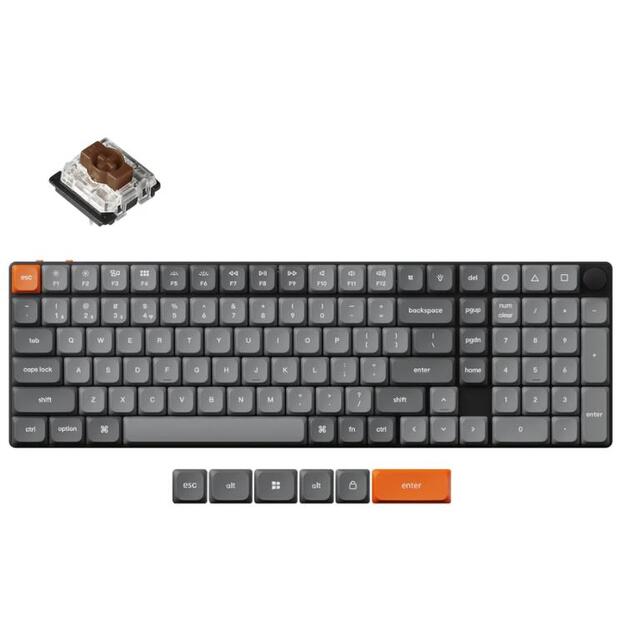 KEYBOARD WRL K17 MAX RGB/BLACK K17M-H3 KEYCHRON