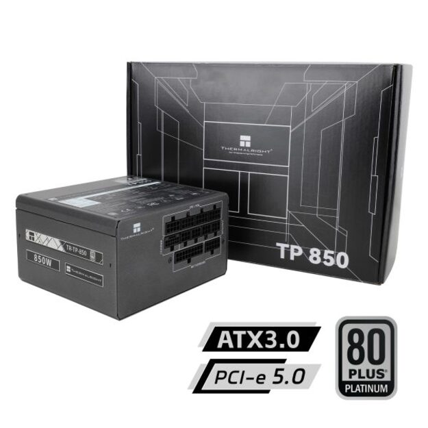 Thermalright TP-850 - 850W Fully Modular 80Plus Platinum ATX 3.0 PSU Maitinimo Blokas