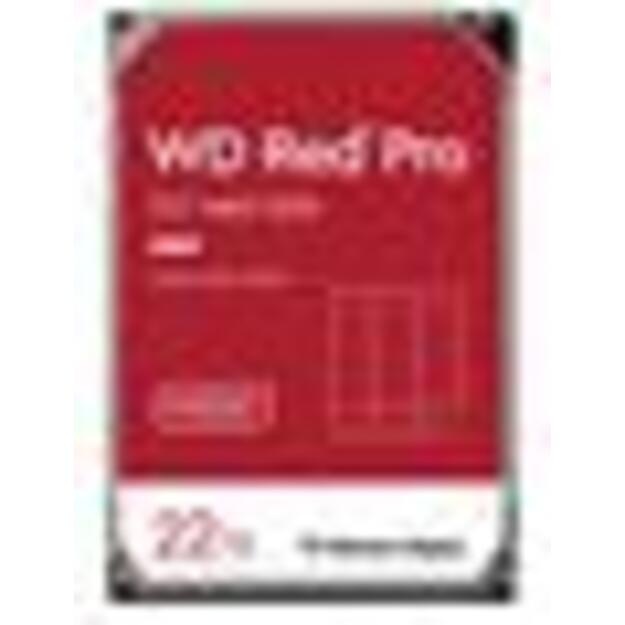 HDD|WESTERN DIGITAL|Red Pro|22TB|SATA|512 MB|7200 rpm|3,5 |WD221KFGX 1