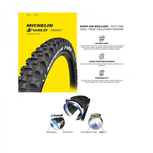 Padangos 29X2.60 E-WILD FRONT GUM-X TS TLR