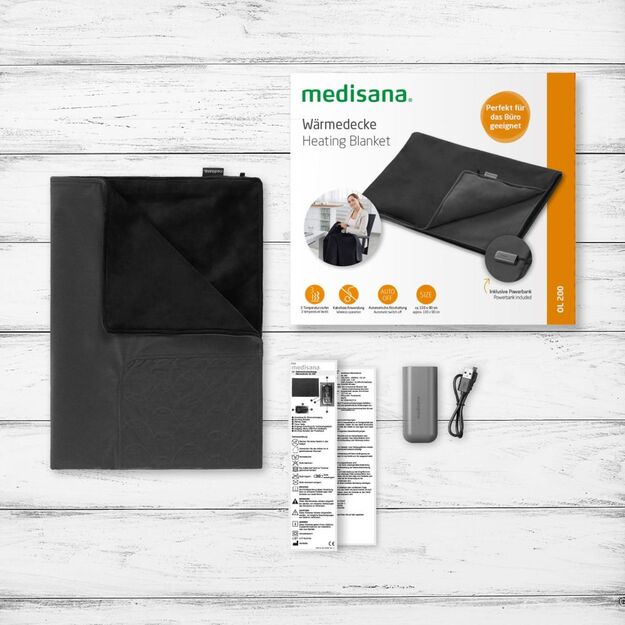 Medisana OL 200 Heated blanket Black 3