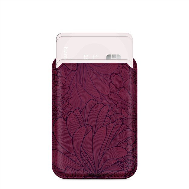 MIO Berry Blooms Magsafe Case Compatible Card Holder 5