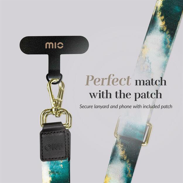 MIO Lanyard strap Green Marble 4