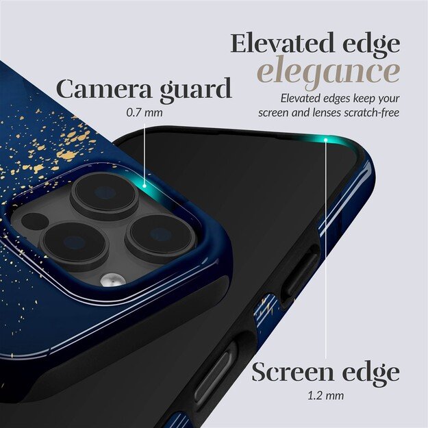 MIO Midnight Sparkle Magsafe Case Compatible for iPhone 16 Plus 4