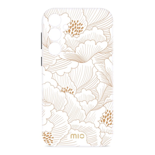 MIO White Roses Magsafe Compatible for Samsung S25 Plus 5G 4