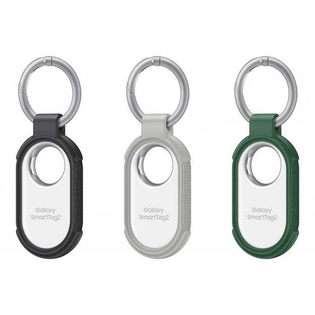 RT560TGEGWW SmartTag2 Rugged case with carabiner ring, Green 2