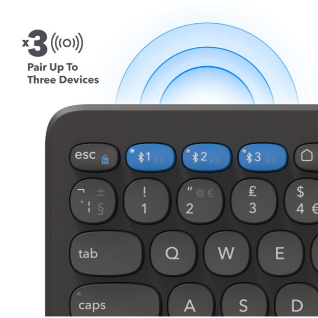 ZAGG Pro Keyboard 12 inch-Charcoal-Nordic (wireless charging on mat) 5