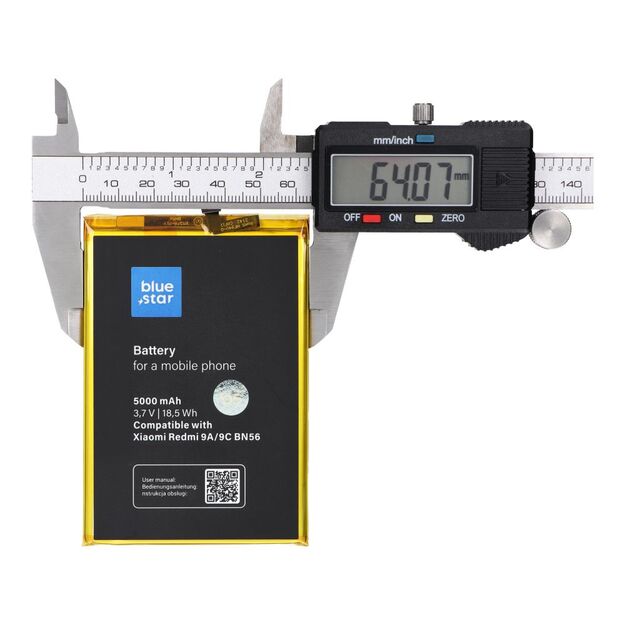 Battery for Xiaomi Redmi 9A / 9C / POCO M2 Pro (BN56) 5000 mAh Blue Star 2
