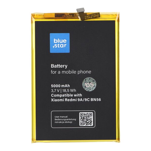 Battery for Xiaomi Redmi 9A / 9C / POCO M2 Pro (BN56) 5000 mAh Blue Star